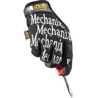 Mechanixwear MG-05-010 Mechanix Wear Large Black Original Full Finger Synthetic Leather, Spandex And Rubber Mechanics Gloves Wit